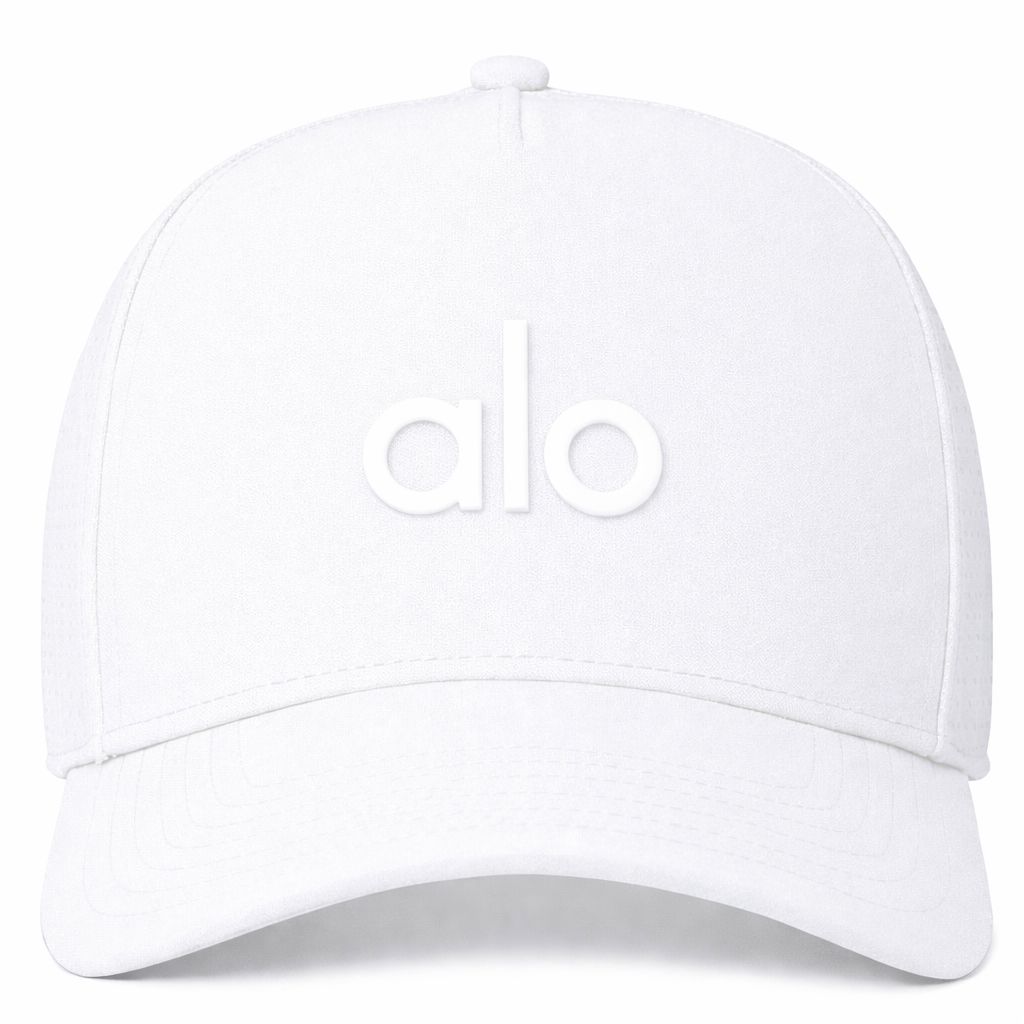 Gorra Alo blanca letras blancas
